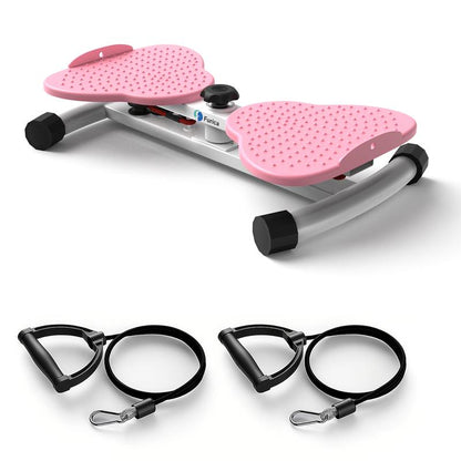 Furica Waist Twist Machine Toned Abs Waist Twister Silent Operation Double Pedal Design Non-Slip Abdominal Roller for Home Gym Equipment