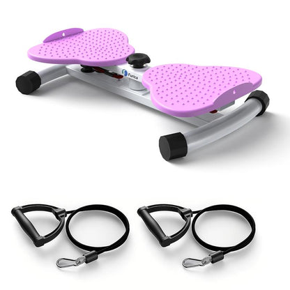 Furica Waist Twist Machine Toned Abs Waist Twister Silent Operation Double Pedal Design Non-Slip Abdominal Roller for Home Gym Equipment