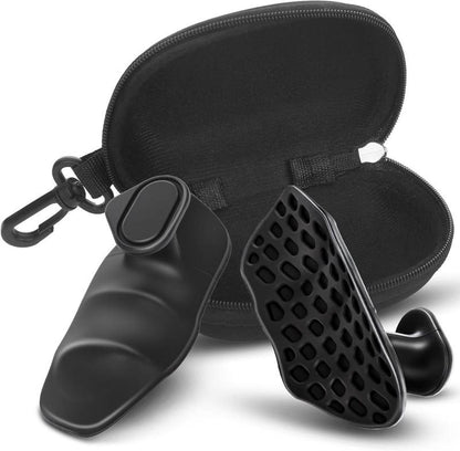 1 Pair Workout Grip for Strength - Rubber Grips for Weight Lifting-Pull up Grips for Men Women Training Home Gym Kit with Storage Box(Black/Grey/Pink)