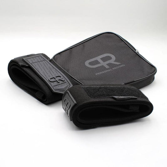 Larry Wheels Heavy Duty Premium Elbow Wraps - Improve Performance, Stability, Injury Prevention, Blood Flow