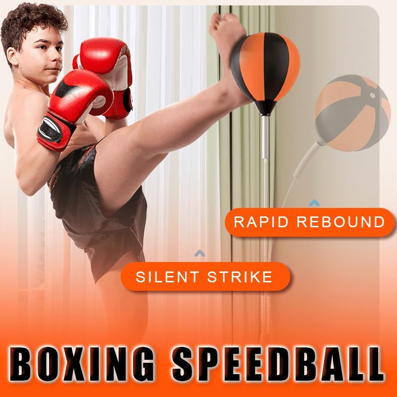 Premium Boxing Speed ​​Ball with Stand - Height Adjustable for Teens and Adults - 360° Rebound for Stress Relief and Fitness - Suitable for Family Use in Bedrooms, Living Rooms and Gardens
