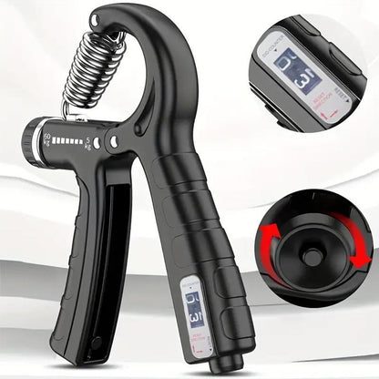 Hand Grip Strengthener, Non-Slip Gripper Adjustable Resistance 5-60Kg, Fitness Equipment, Workout Equipment, Gymtok