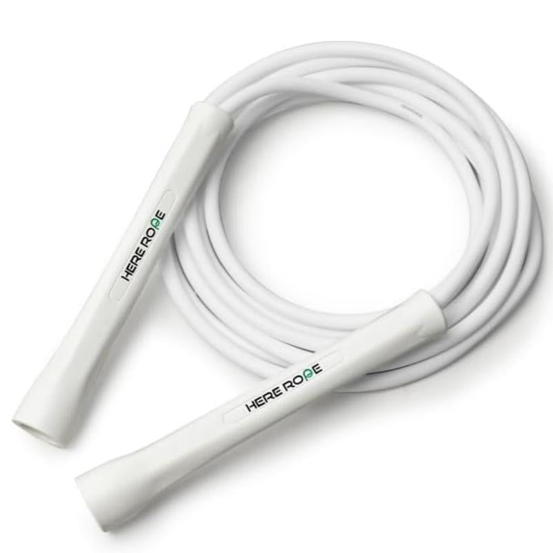 Hererope PVC Jump Ropes for Fitness, Boxing, Speed, Tricks, Workout, Cardio Training, Jump Rope with Unbreakable & No-Slip Handles,Tangle-Free & Adjustable Jump Rope for Men & Women Kids